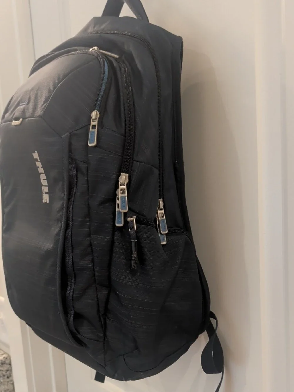 THULE Construct Laptop Backpack In Carbon blue